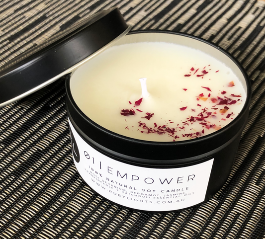 empower soy candle