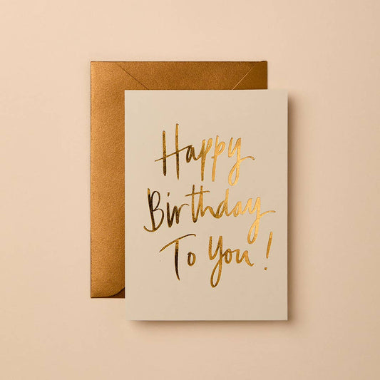 Boutique Birthday Card