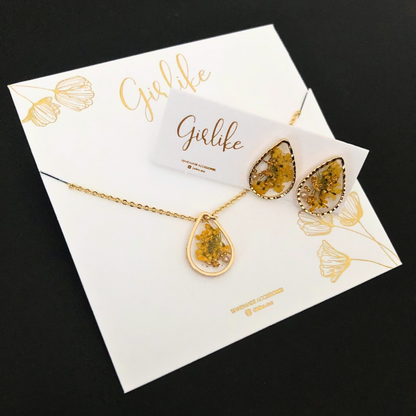 Pressed Flower Jewellery