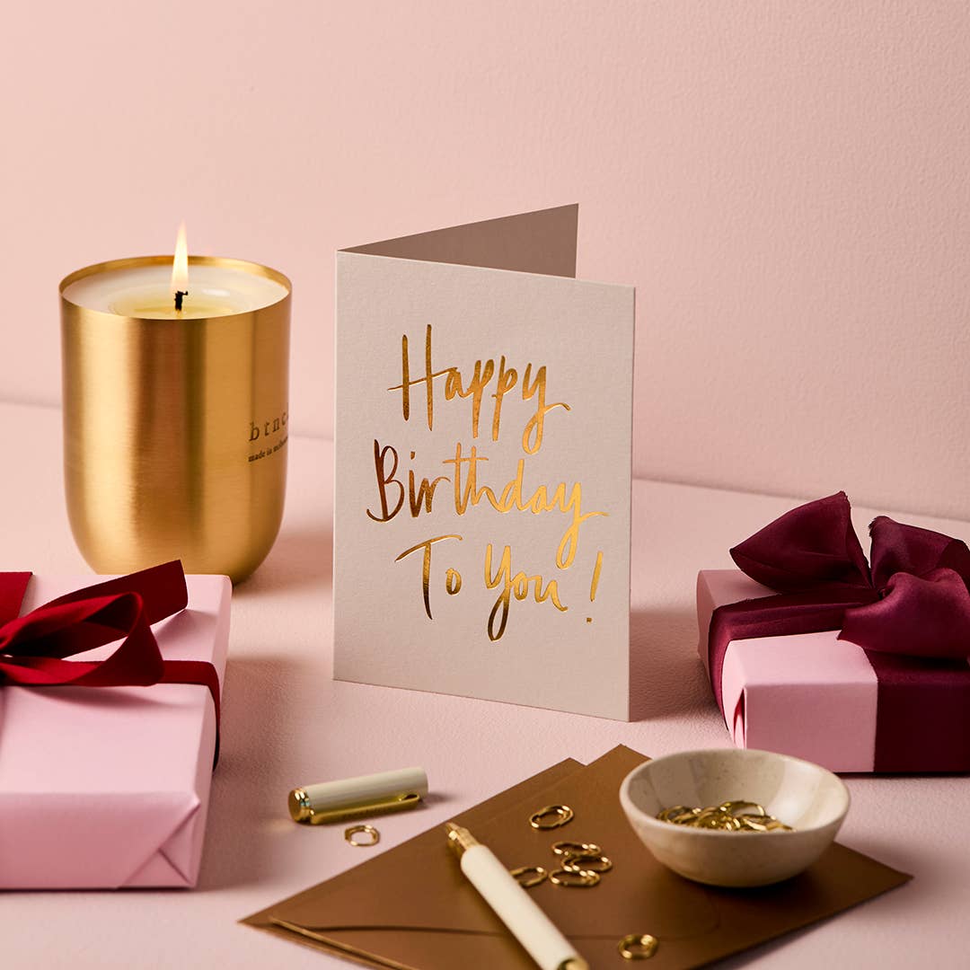 Boutique Birthday Card